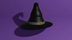 Witch Hat 3D model