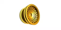 1 to 10th RC Wheel Kreuzspeiche No2 width 29mm offset minus 4mm 3D model