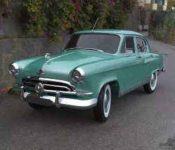 1957 GAZ M 21 Volga 3D model