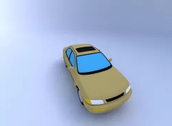 1995 Mazda Protege 3D model