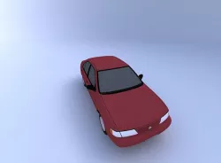 1996 Nissan Sentra GXE 3D model