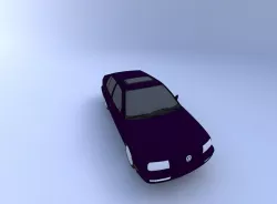 1998 VW Jetta 3D model
