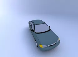 1999 Mazda Protege 3D model