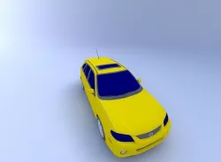 2003 Mazda Protege 3D model