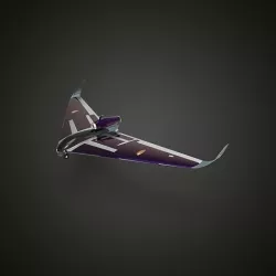 A100 drone military 3D model