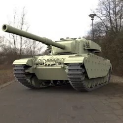 A41 Centurion Tank 3D model
