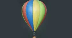 Air Ballon Low-poly 3D model