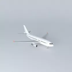 Airbus A310-300 3D model