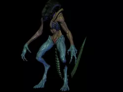 Alien runner 3D model