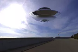Alien Spaceship Low-poly 3D model