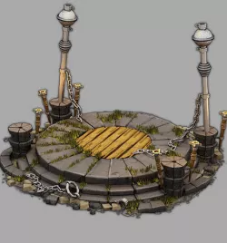 altar 3D model