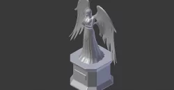 Angel Statue 3D model