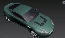 Aston Martin 6 models 3D model