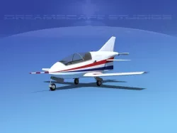 Bede Bd-5 Microplane  V01 3D model