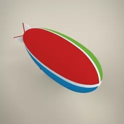 Blimp 3D model