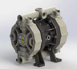 BOMBA A DIAFRAGMA FLUIMAC P0050P-HTTPT1-AB  DIAPHRAGM PUMP 3D model