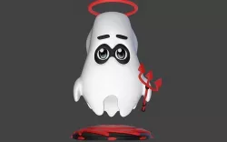 Boo the ghost 3D model