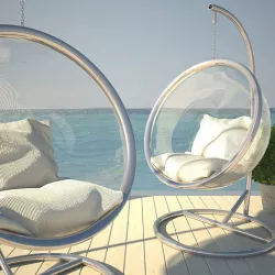 Bubble cahir  3D model