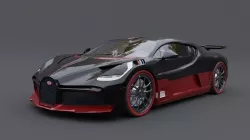 bugatti divo 3D model