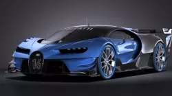Bugatti Vision Gran Turismo Concept 2015 VRAY 3D model