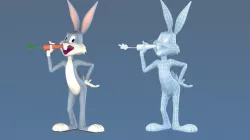 BUGS BUNNY LOONEY TOON 3D model