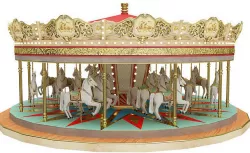 Carousel 3D model