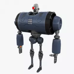 Cartoon Robot 2 Low-poly 3D model