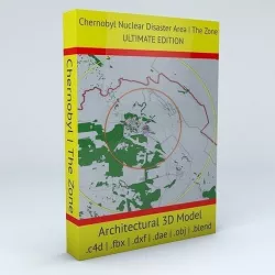 Chernobyl Disaster Area - The Zone 3D model