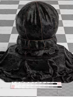 Cloth Shaderball 3D model