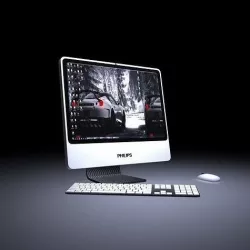 Computer 3D model