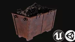Container Silicon Low-poly 3D model