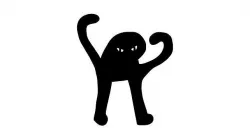 cursed cat 3D model