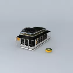 Danish Custom House  St Croix Virgin Islands 3D model