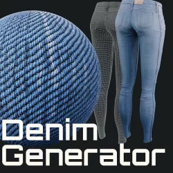 Denim Generator - Procedural Shader Texture