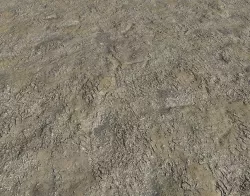 Dirty muddy terrain PBR Texture