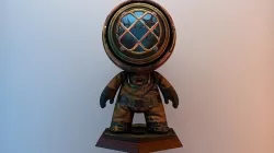 Diver Chibi 3D model