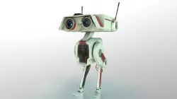 Droid DB-1 Low-poly 3D model