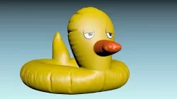 Duck Floater 3D model
