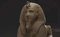 Egyptian Sphinx 3D model