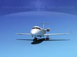 Embraer E-135 Regional Jet LP SS Low-poly 3D model