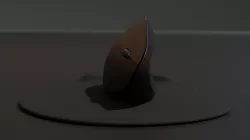 Ergonomic mouse 3D model