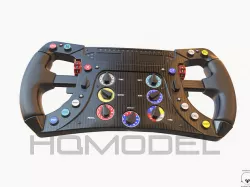 F1 Steer Wheel Generic Formula Race Low-poly 3D model