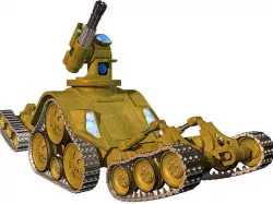 fighting robot 3D model