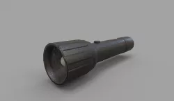 Flashlight - Prop Low-poly 3D model