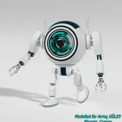 Funny Robot 3D model