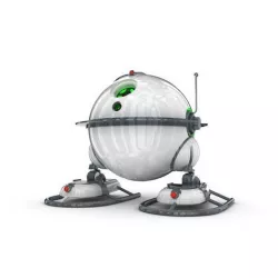 Funny Robot Character 3D model