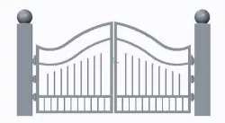 Gate 3D model