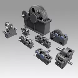 Gearbox set 3D model