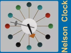 George Nelson Wall Clock 3D model