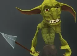 Goblin Soldier Character Low-poly 3D model